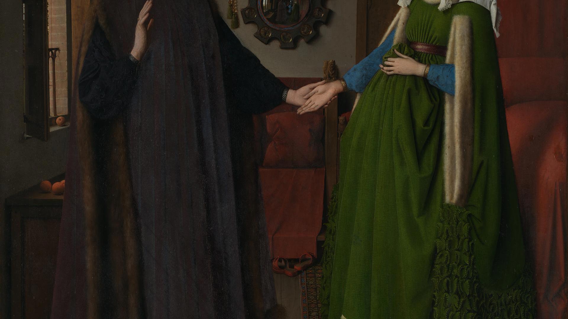 The Arnolfini Portrait by Jan van Eyck