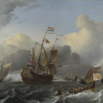 The Eendracht and a Fleet of Dutch Men-of-war