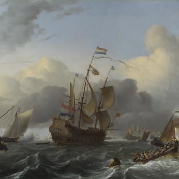 The Eendracht and a Fleet of Dutch Men-of-war