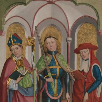 Saints Ambrose, Exuperius and Jerome