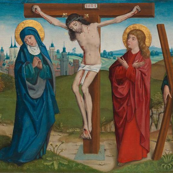 The Crucifixion with Saints
