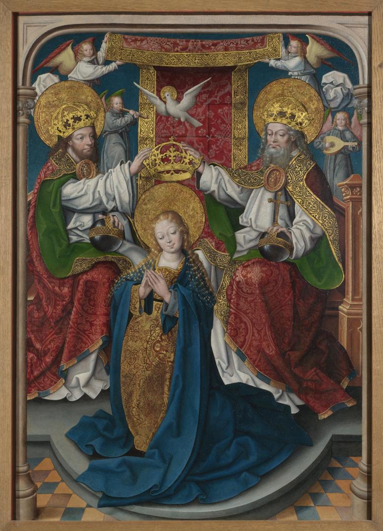 The Coronation of the Virgin by Master of Cappenberg (Jan Baegert?)