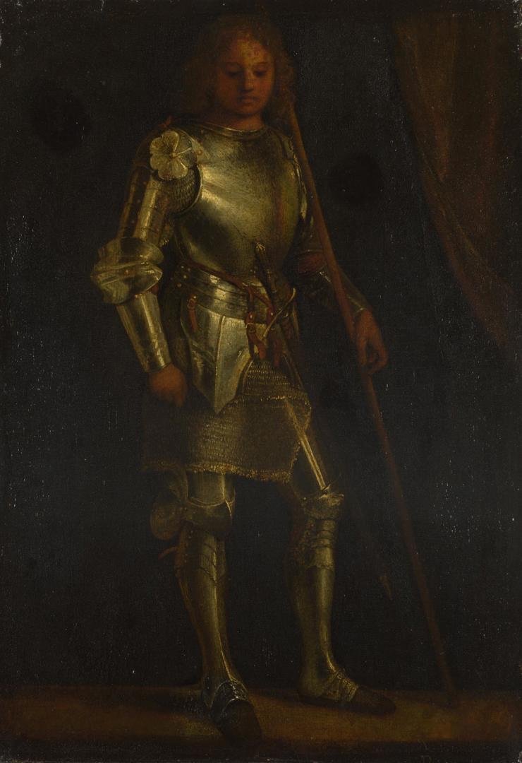 A Man in Armour by Imitator of Giorgione