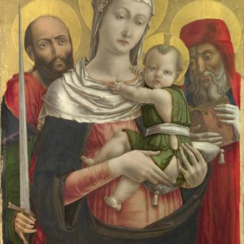 The Virgin and Child with Saints Paul and Jerome