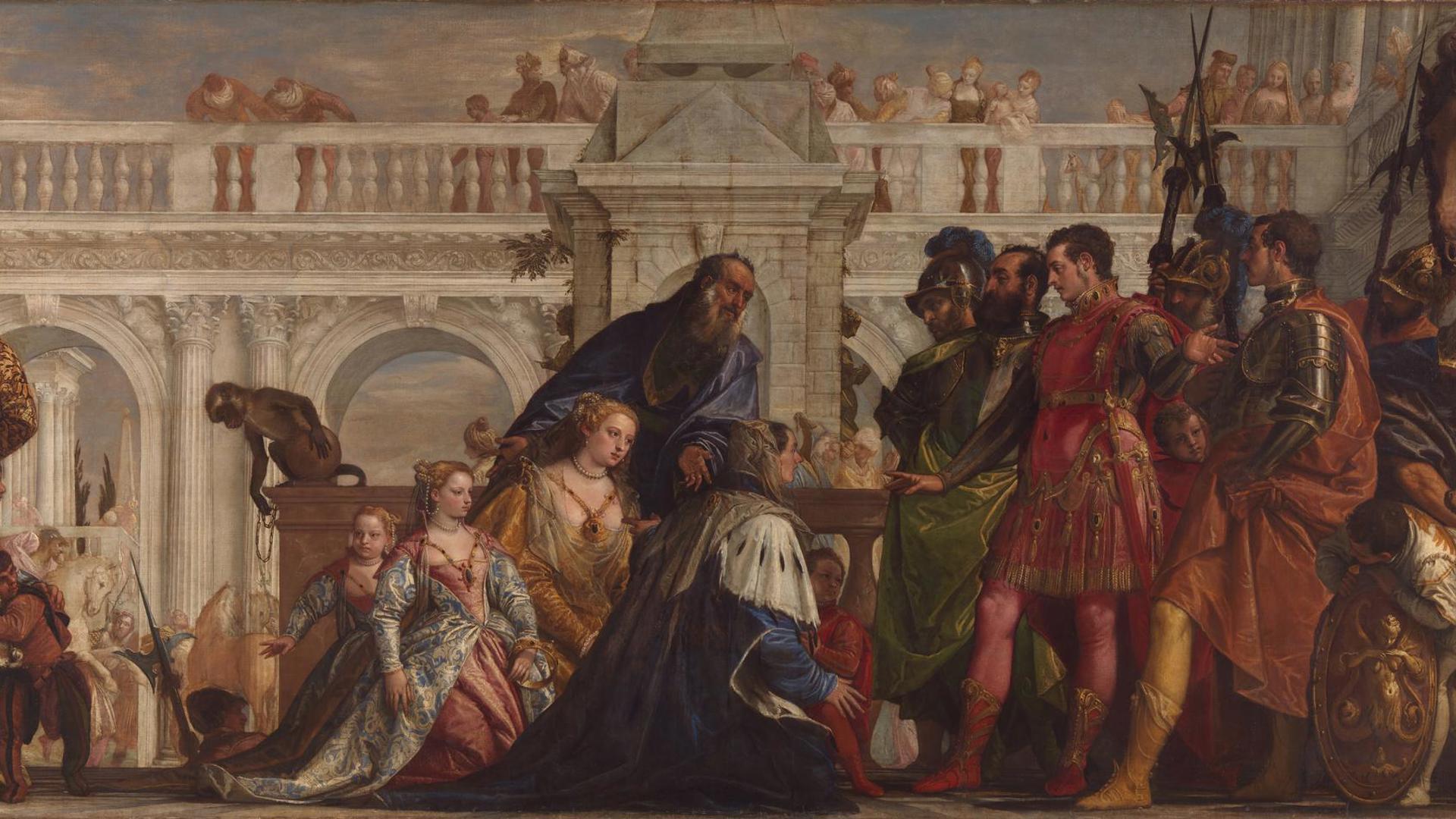 The Family of Darius before Alexander by Paolo Veronese