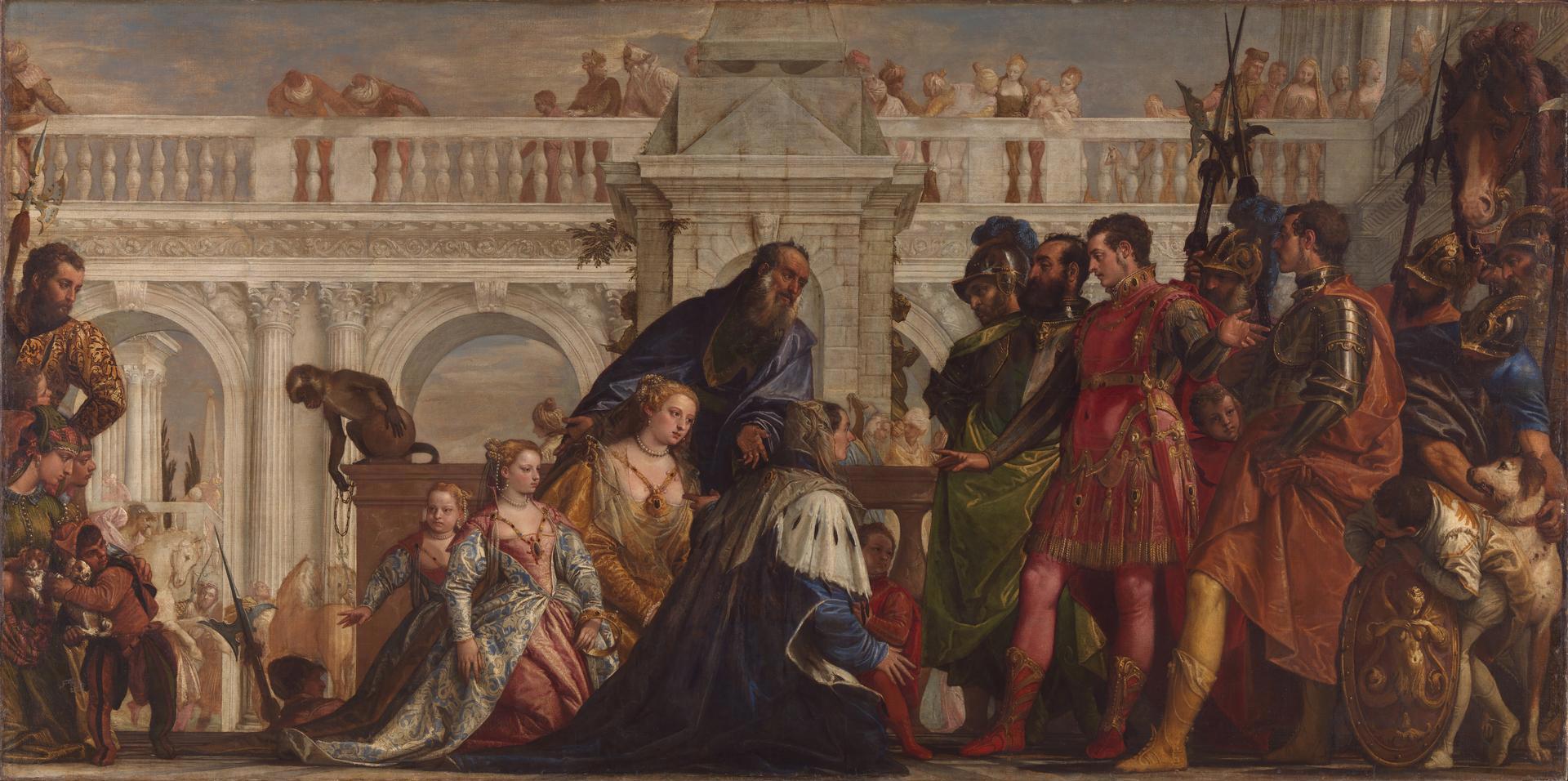 The Family of Darius before Alexander by Paolo Veronese