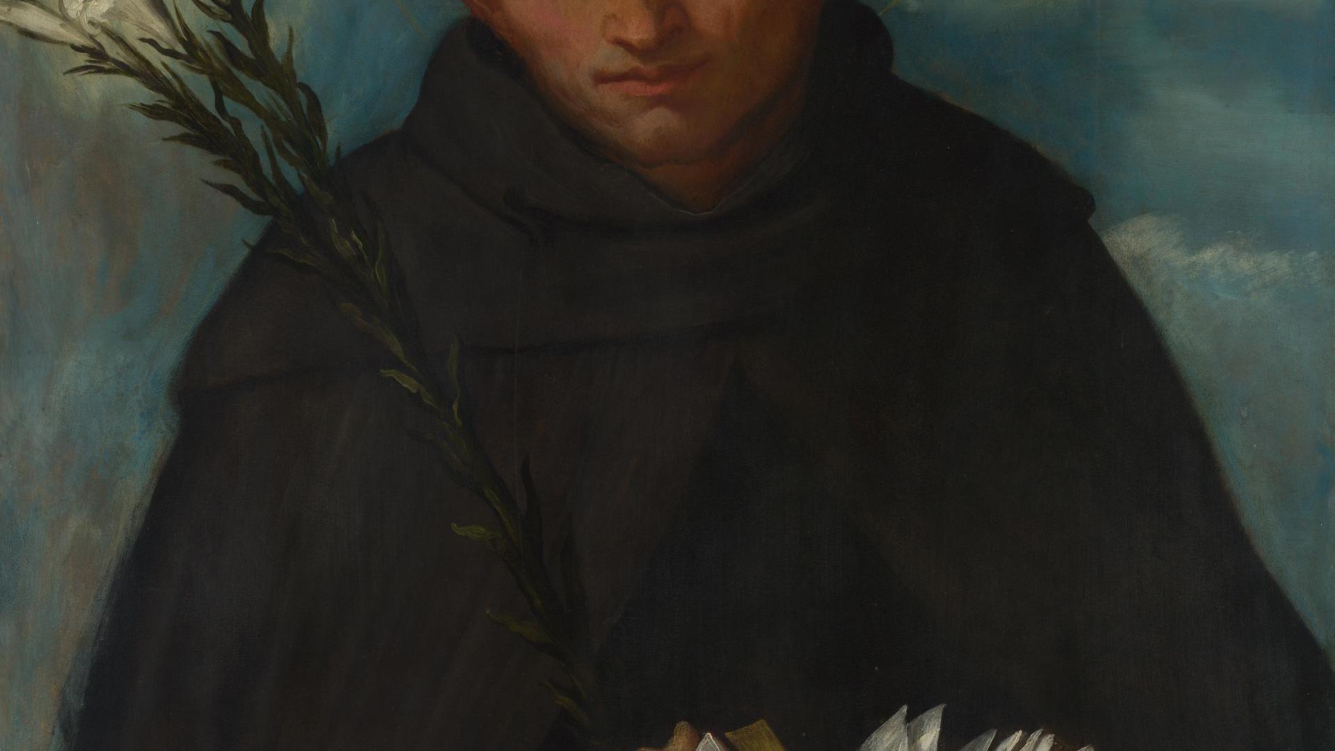 Saint Filippo Benizzi by Girolamo Romanino
