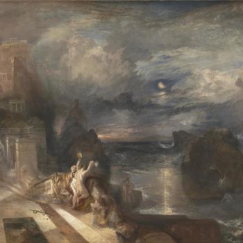 The Parting of Hero and Leander