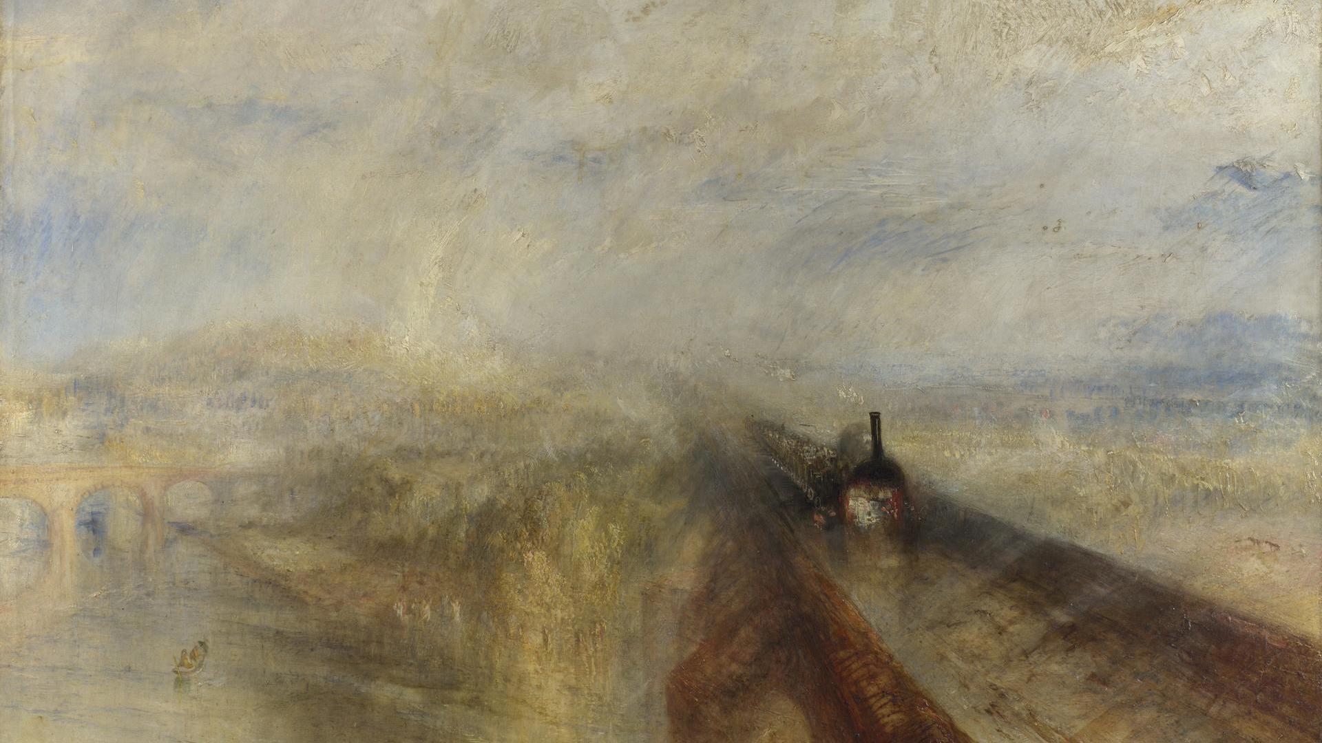 Joseph Mallord William Turner | Rain, Steam, and Speed - The Great Western Railway | NG538 | National Gallery, London