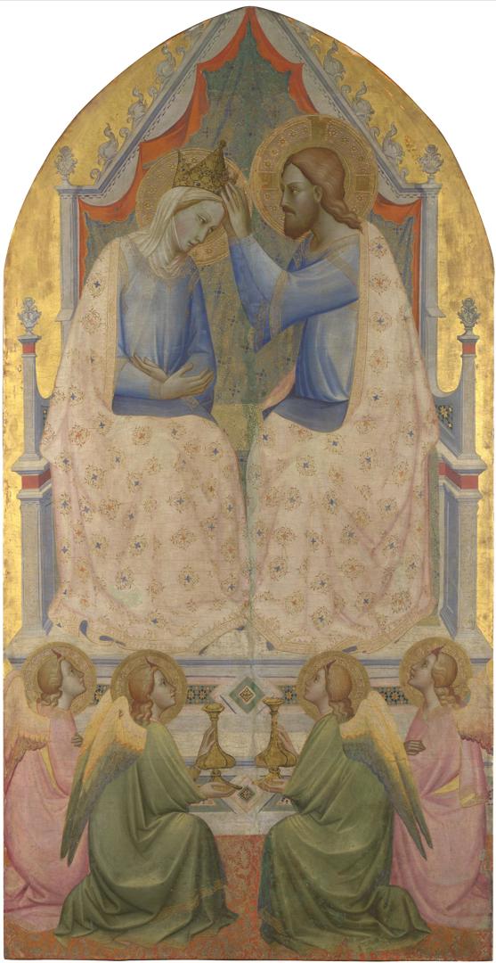 The Coronation of the Virgin by Agnolo Gaddi