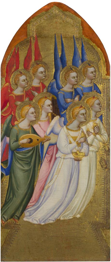 Seraphim, Cherubim and Adoring Angels by Jacopo di Cione and workshop