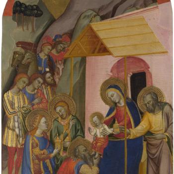 The Adoration of the Kings: Upper Tier Panel