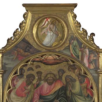 The Descent into Limbo: Roundel above Centre Panel