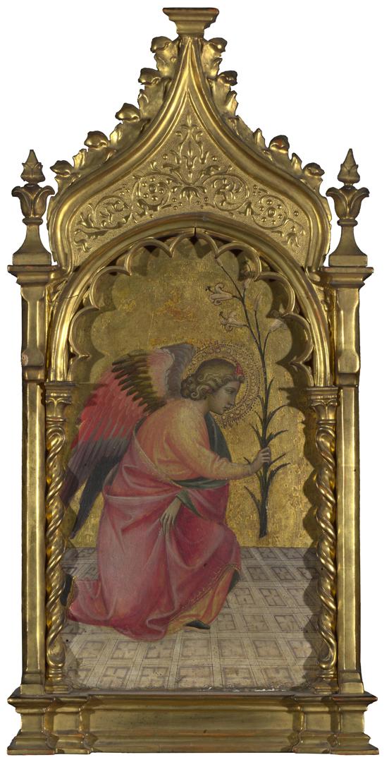 The Archangel Gabriel: Left Pinnacle by Giovanni dal Ponte