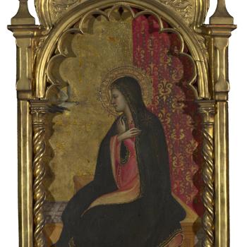 The Virgin Annunciate: Right Pinnacle