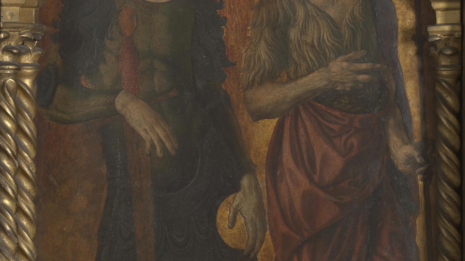 Saints Michael and John the Baptist by Probably by Jacopo di Antonio (Master of Pratovecchio?)
