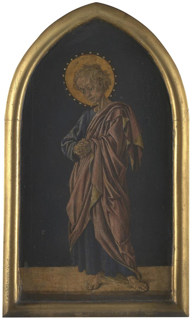 Saint John the Evangelist: Altarpiece Pinnacle (right) by Probably by Jacopo di Antonio (Master of Pratovecchio?)