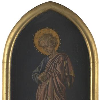 Saint John the Evangelist: Altarpiece Pinnacle (right)