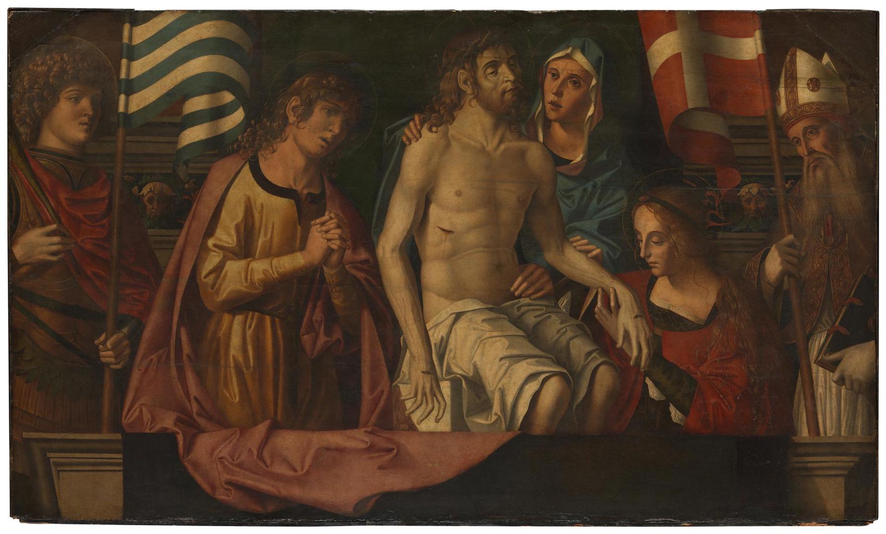 The Lamentation over the Dead Christ by Marco Palmezzano