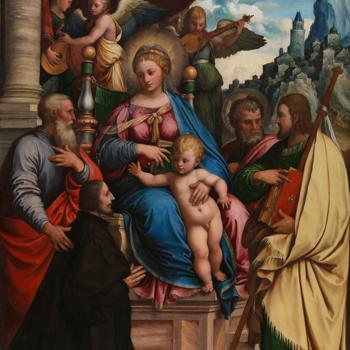 The Virgin and Child with Saints and Filippo Fasanini