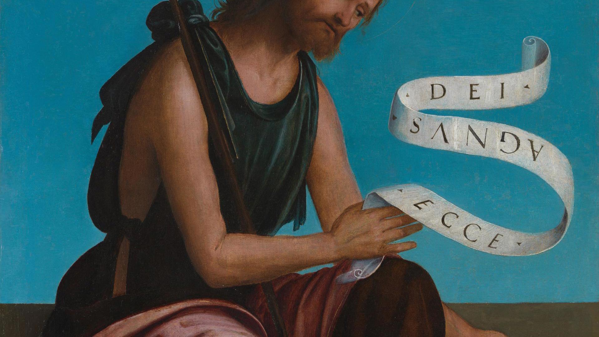 Saint John the Baptist by Lorenzo Costa