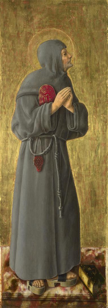 Saint Bernardino by Giorgio Schiavone