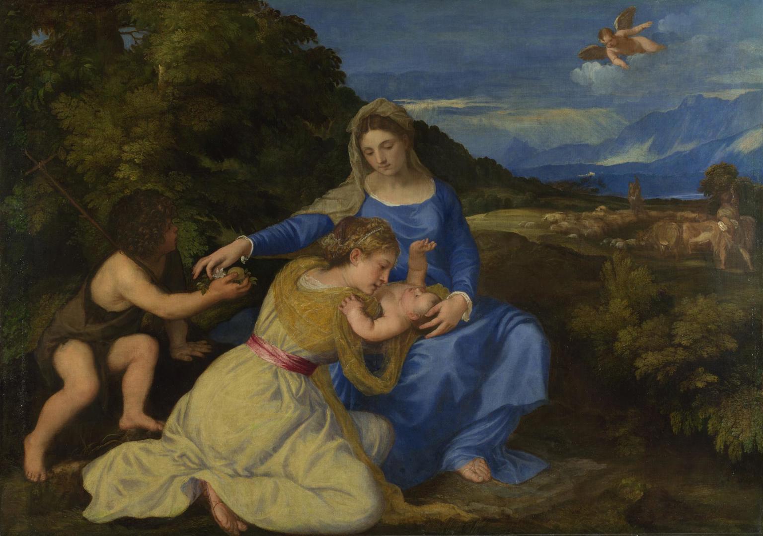 The Aldobrandini Madonna by Titian