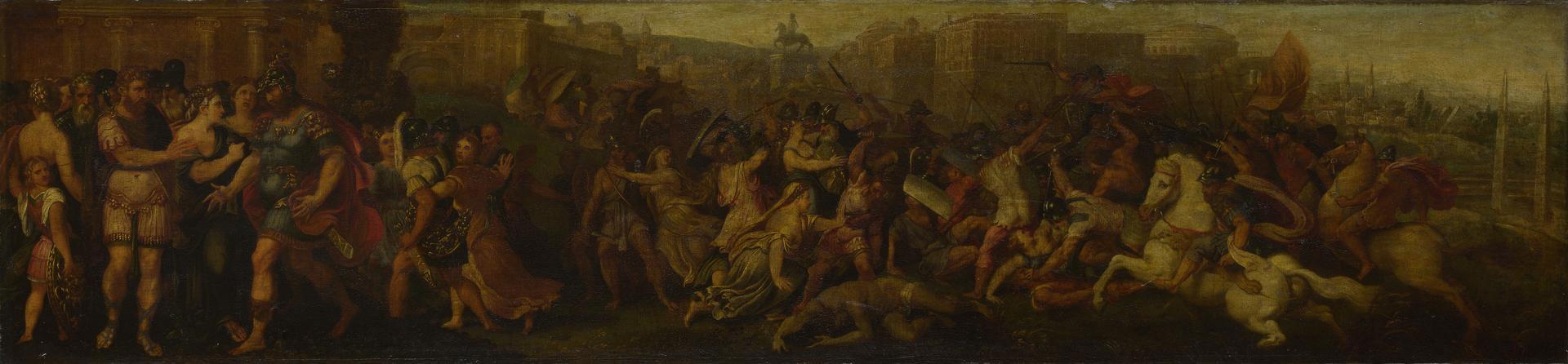 The Intervention of the Sabine Women by Giulio Licinio