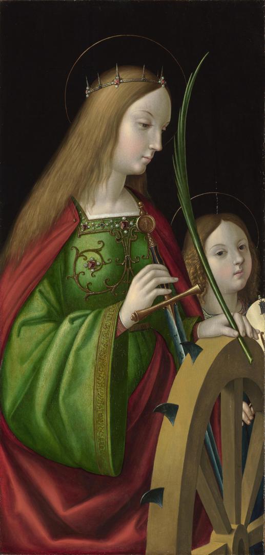 Saint Catherine of Alexandria by Antonio de Solario