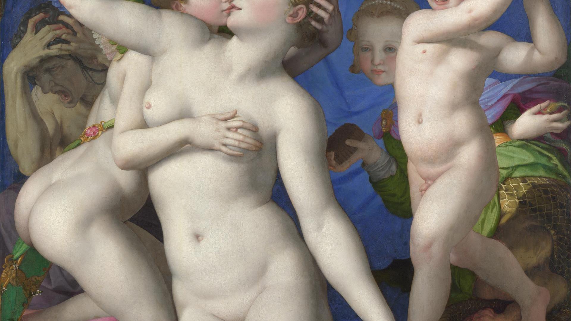 An Allegory with Venus and Cupid by Bronzino
