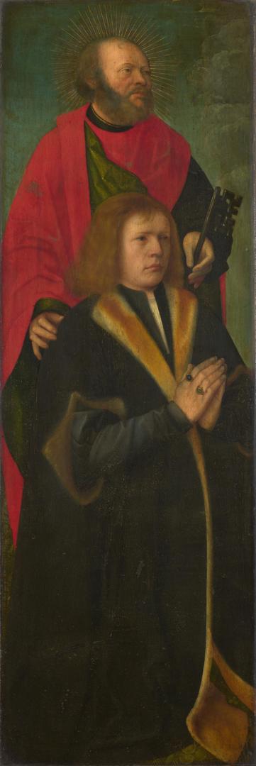 Saint Peter and a Donor by Followers of Gerard David