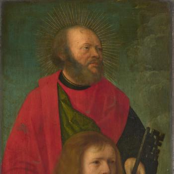 Saint Peter and a Donor
