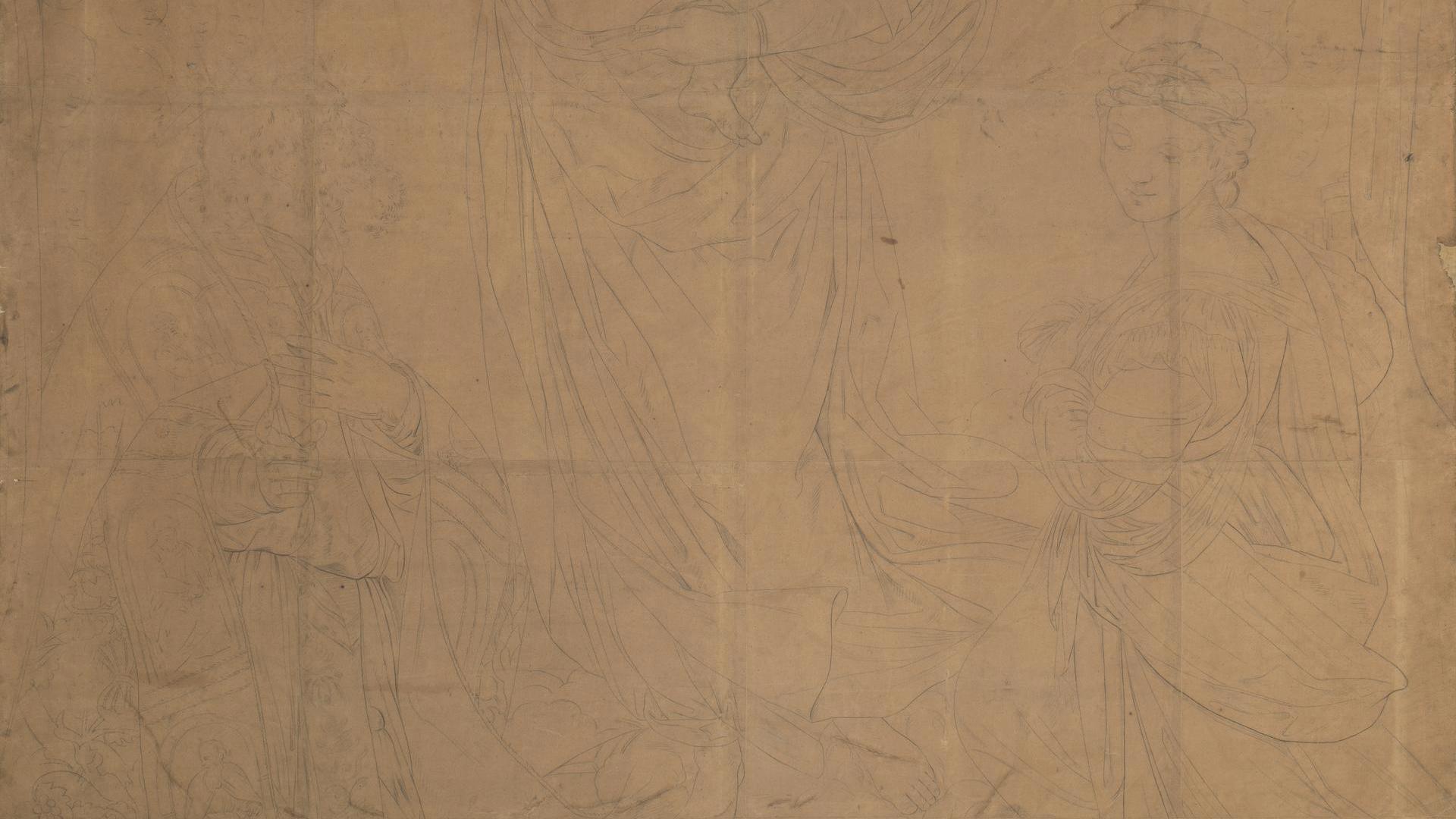 The Sistine Madonna by Jakob Schlesinger (after Raphael)