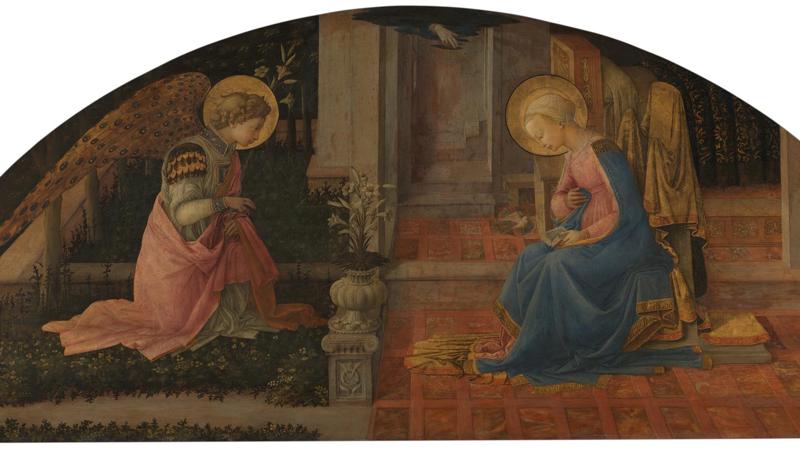 Fra Filippo Lippi, 'The Annunciation', about 1450-3