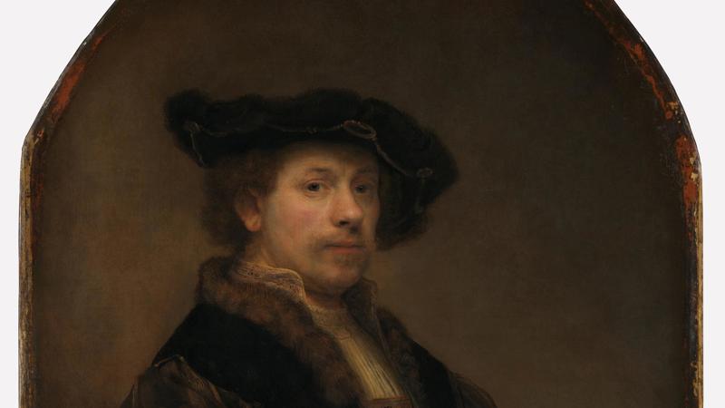Rembrandt, 'Self Portrait at the Age of 34', 1640