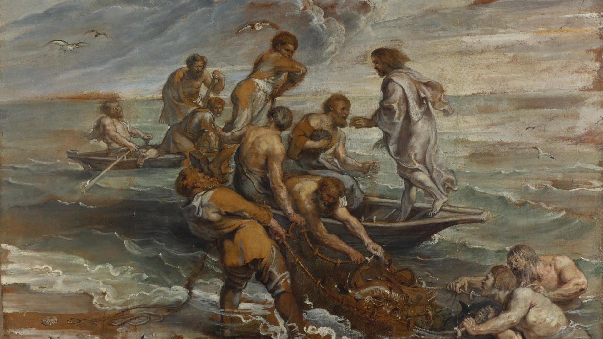 The Miraculous Draught of Fishes by Peter Paul Rubens