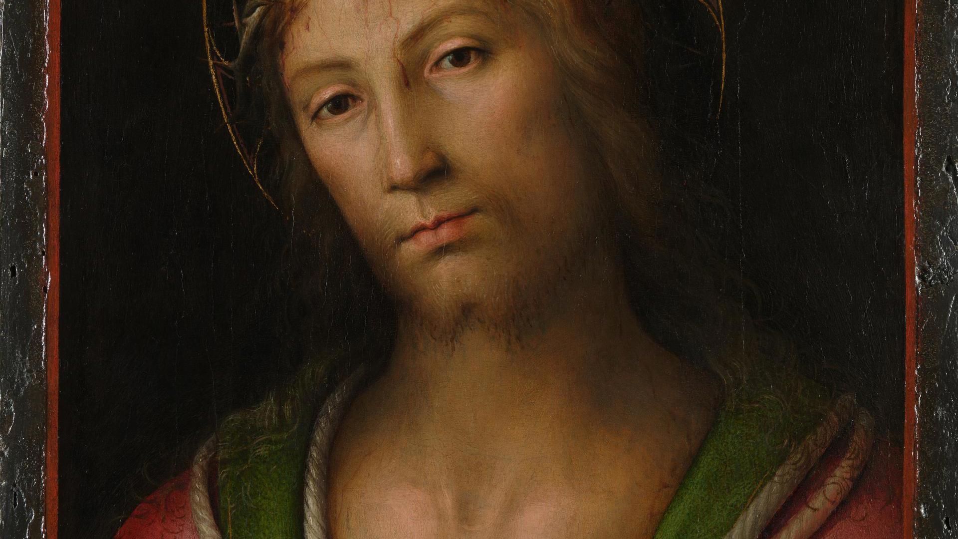 Christ Crowned with Thorns by Probably by Pietro Perugino