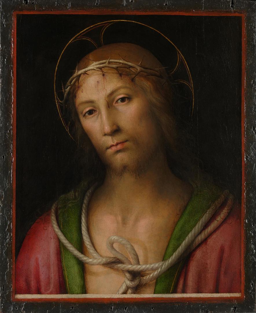 Christ Crowned with Thorns by Probably by Pietro Perugino