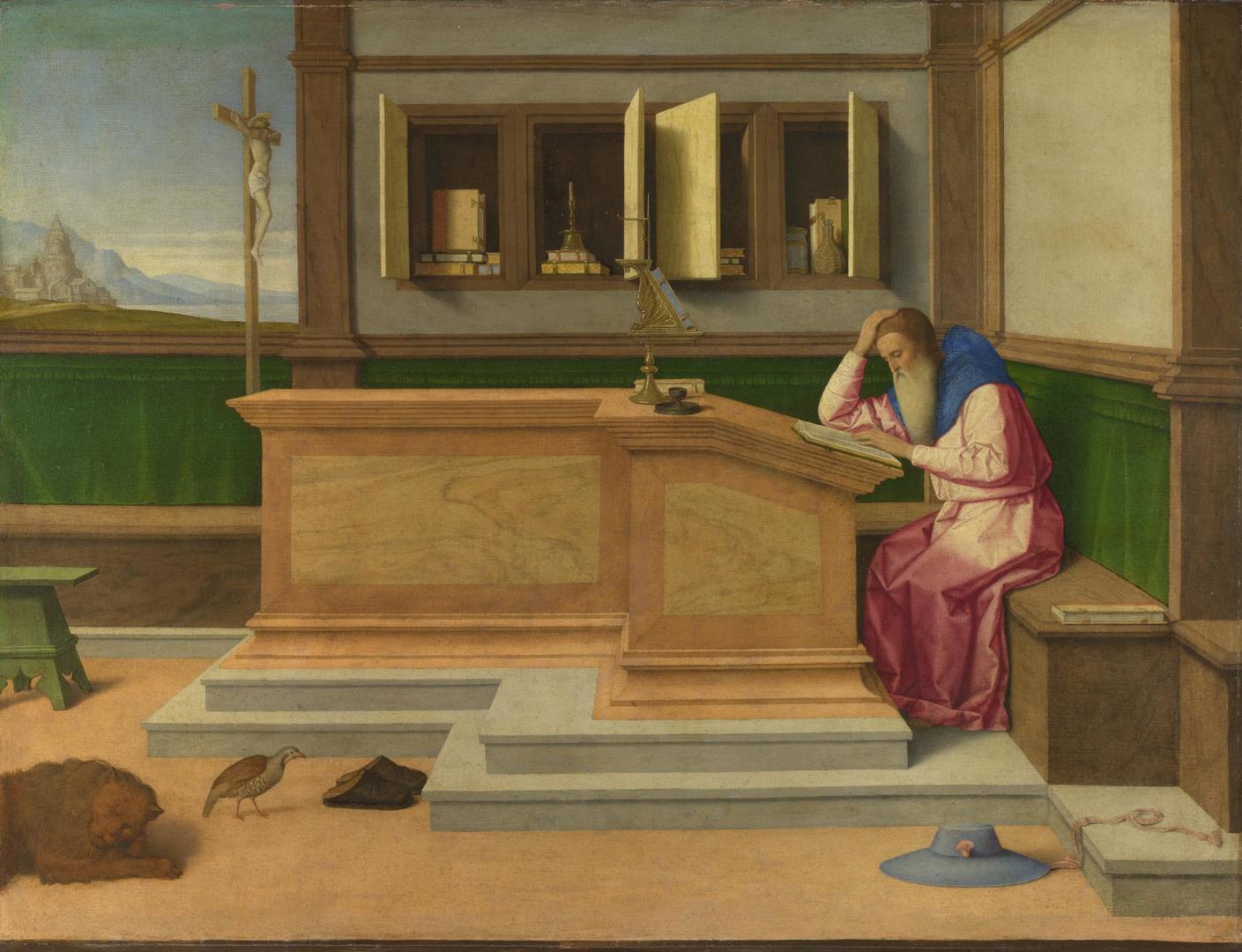 Saint Jerome in his Study by Vincenzo Catena