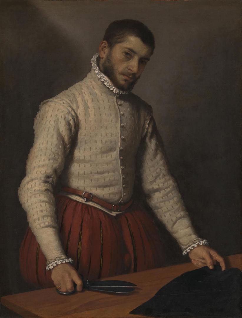 The Tailor ('Il Tagliapanni') by Giovanni Battista Moroni