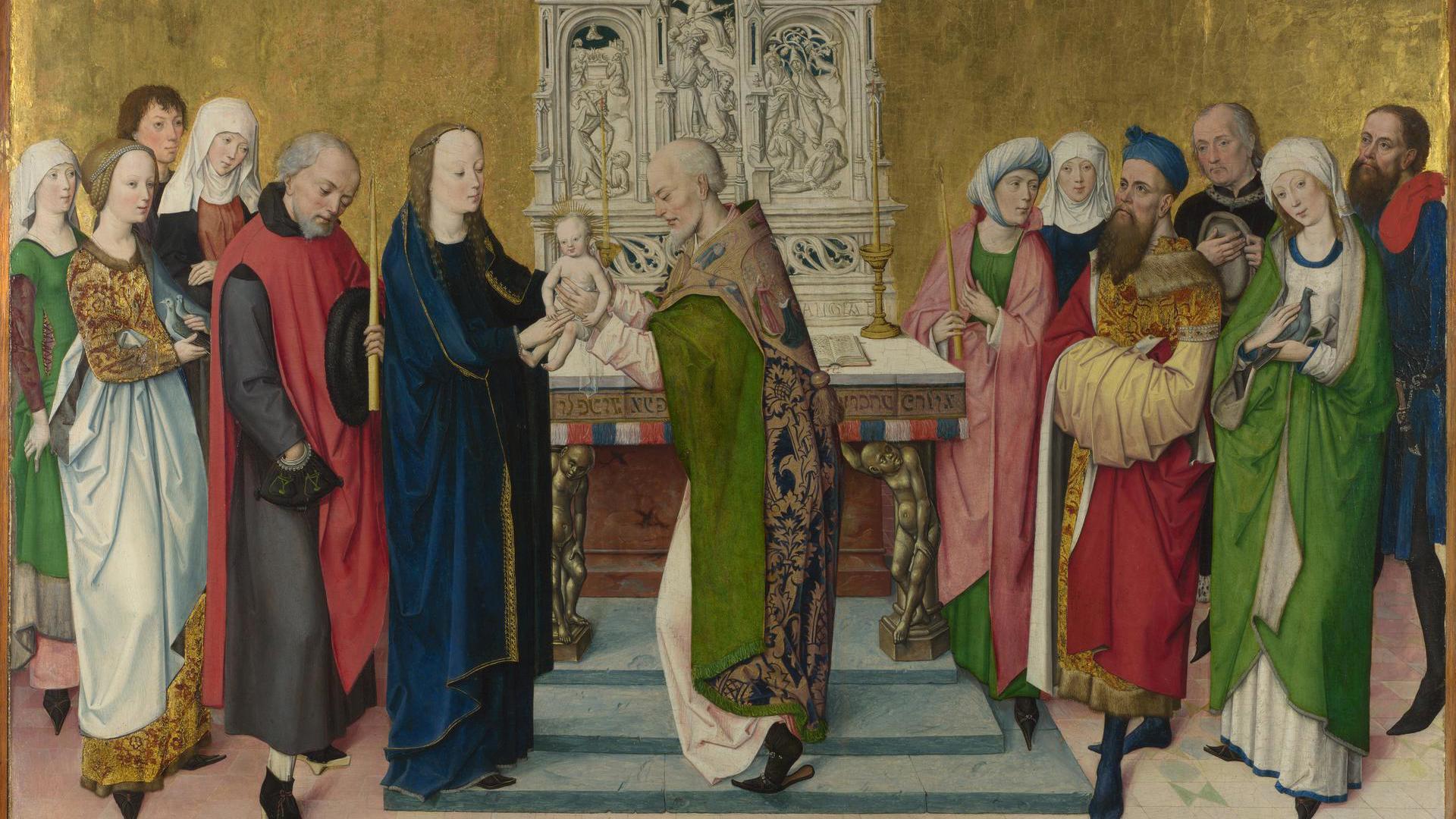 The Presentation in the Temple by Master of the Life of the Virgin