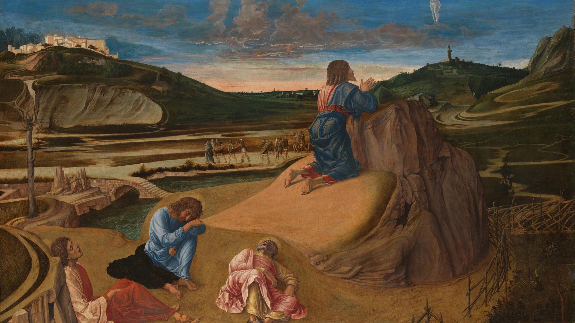 The Agony in the Garden by Giovanni Bellini