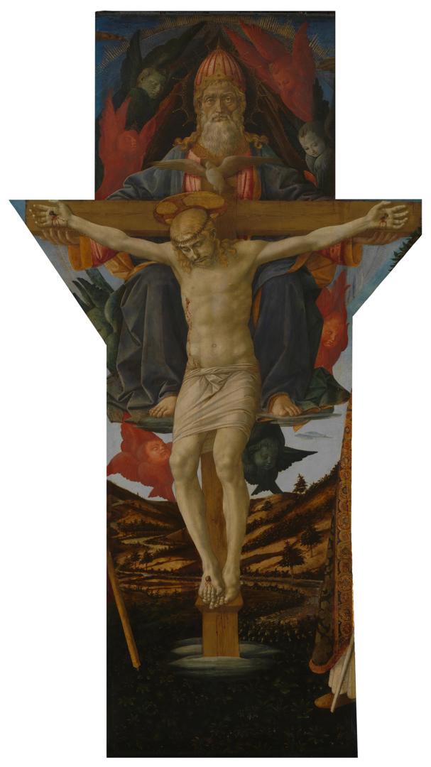 The Trinity by Francesco Pesellino and Fra Filippo Lippi and workshop