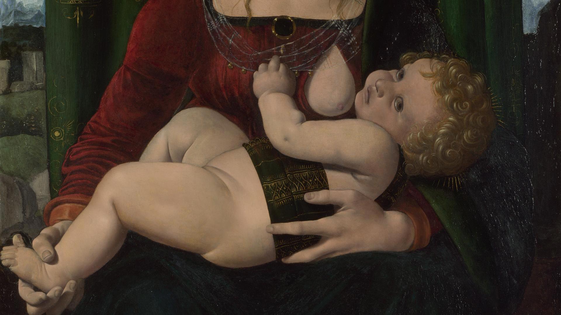 The Virgin and Child by Giovanni Antonio Boltraffio
