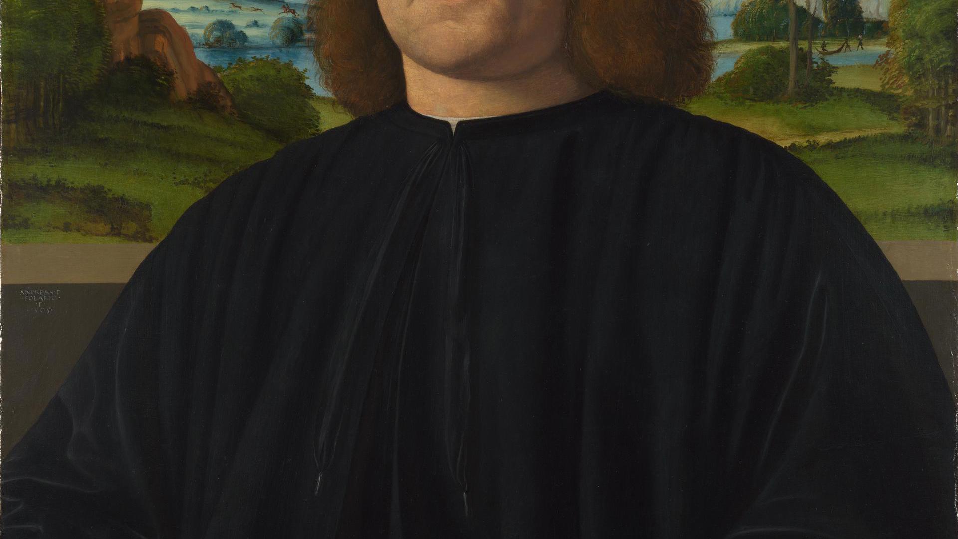 Giovanni Cristoforo Longoni by Andrea Solario