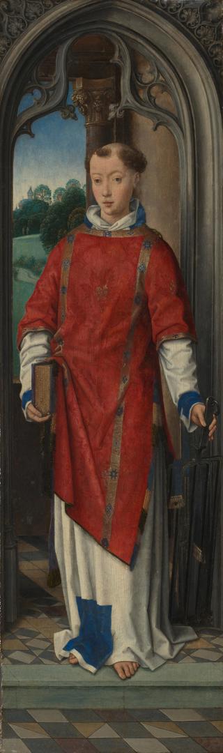Saint Lawrence by Hans Memling