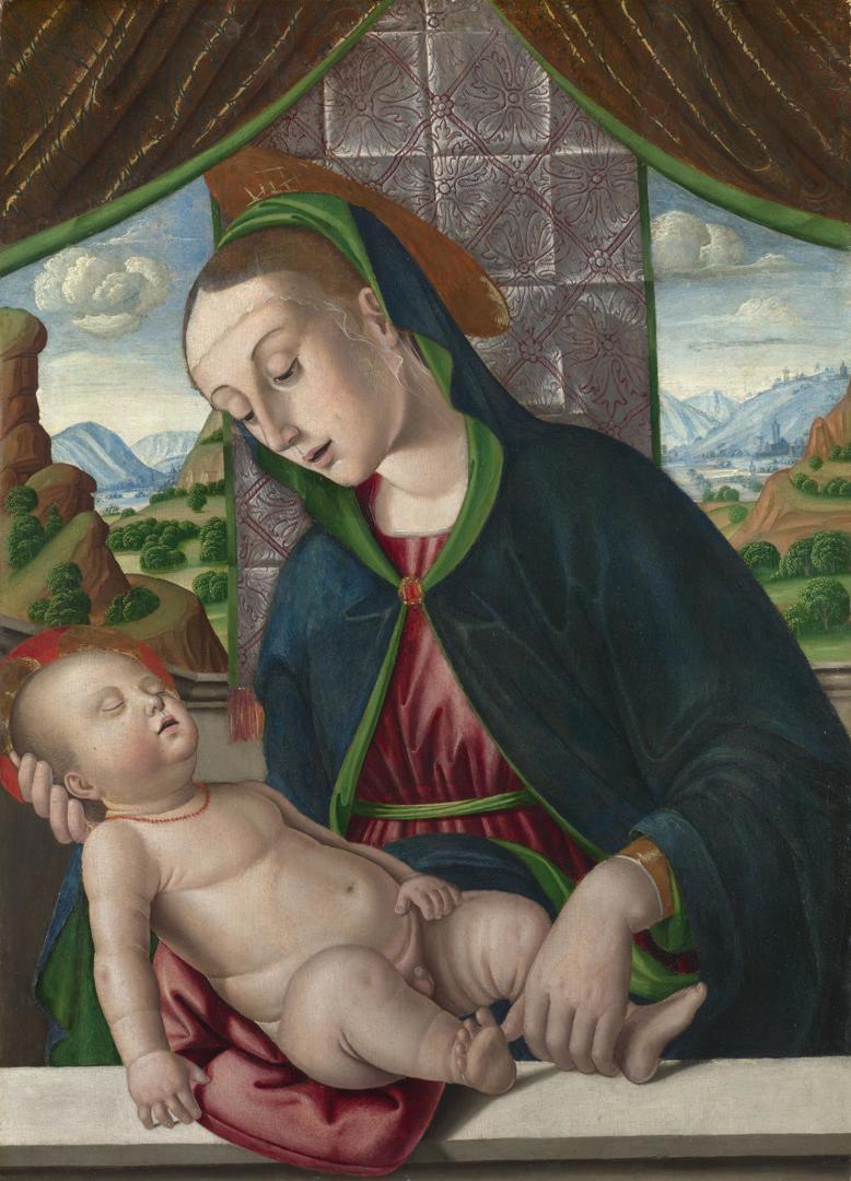 The Virgin and Child by Giovanni Santi