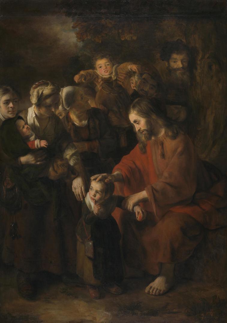 Christ blessing the Children by Nicolaes Maes