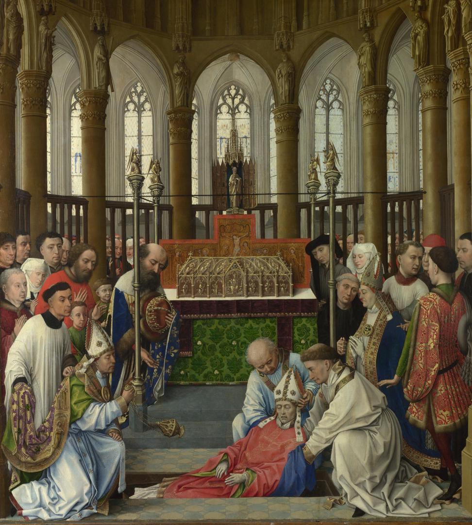 The Exhumation of Saint Hubert by Rogier van der Weyden and workshop