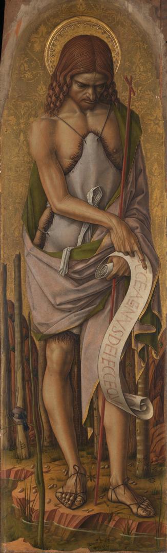 Saint John the Baptist by Carlo Crivelli